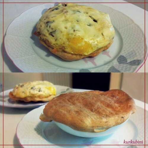 Upside down pizzas image